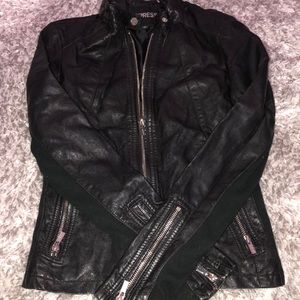 Leather jacket